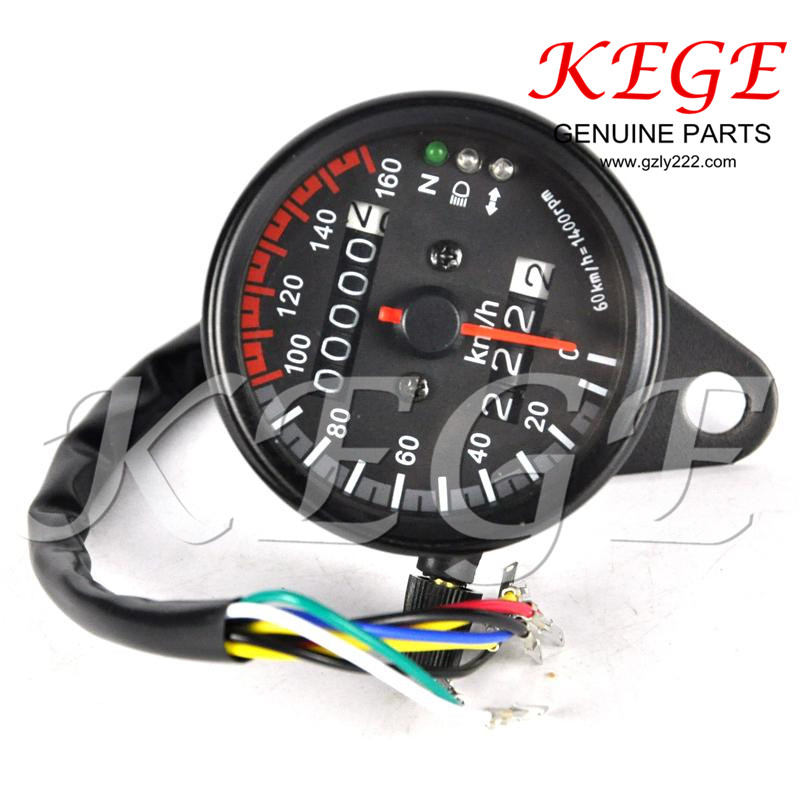 Universal Speedometer KHM/160km/h LED back light