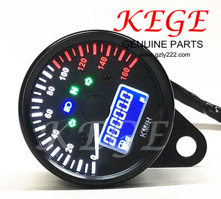  LCD LED DIGITAL SPEEDOMETER UNIVERSAL 