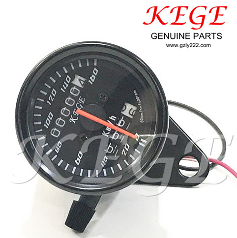  KEGE Modified Dual Speedometer Black 